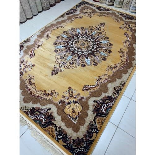 4 By 6ft Luxury Pattern Multicolor Center Rug