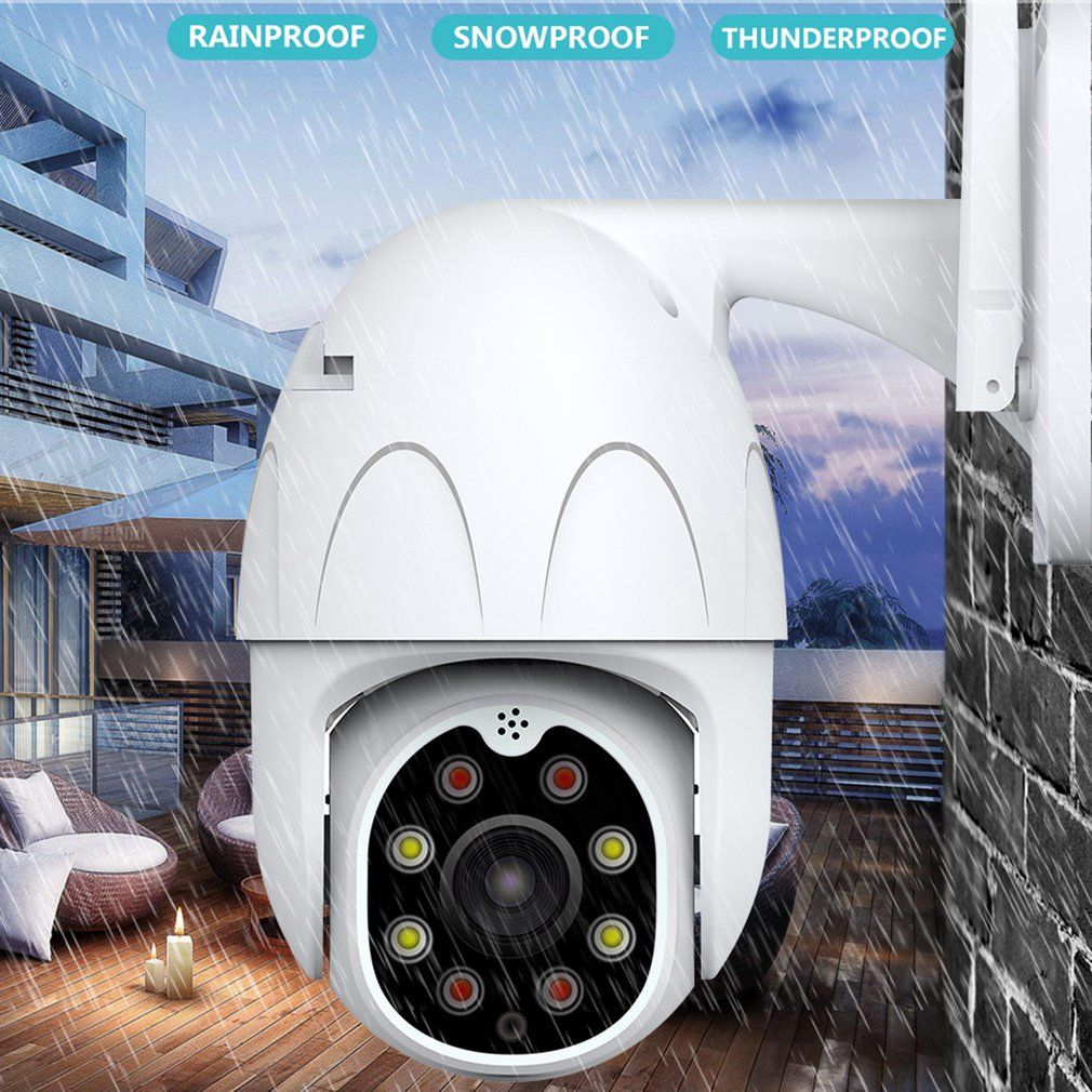 WiFi Camera,1080P Home Camera,IP Camera,Two Way Audio Camera, Wireless Mini Camera,Night Vision WiFi Camera TY-1080P-G2-White-AU + Google AMA