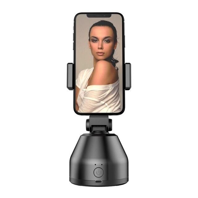 Portable 360°Rotation Auto Face & Object Tracking Selfie Stick Smart Shooting Phone Mount Gimbal Vlog Smartphone Mount Holder