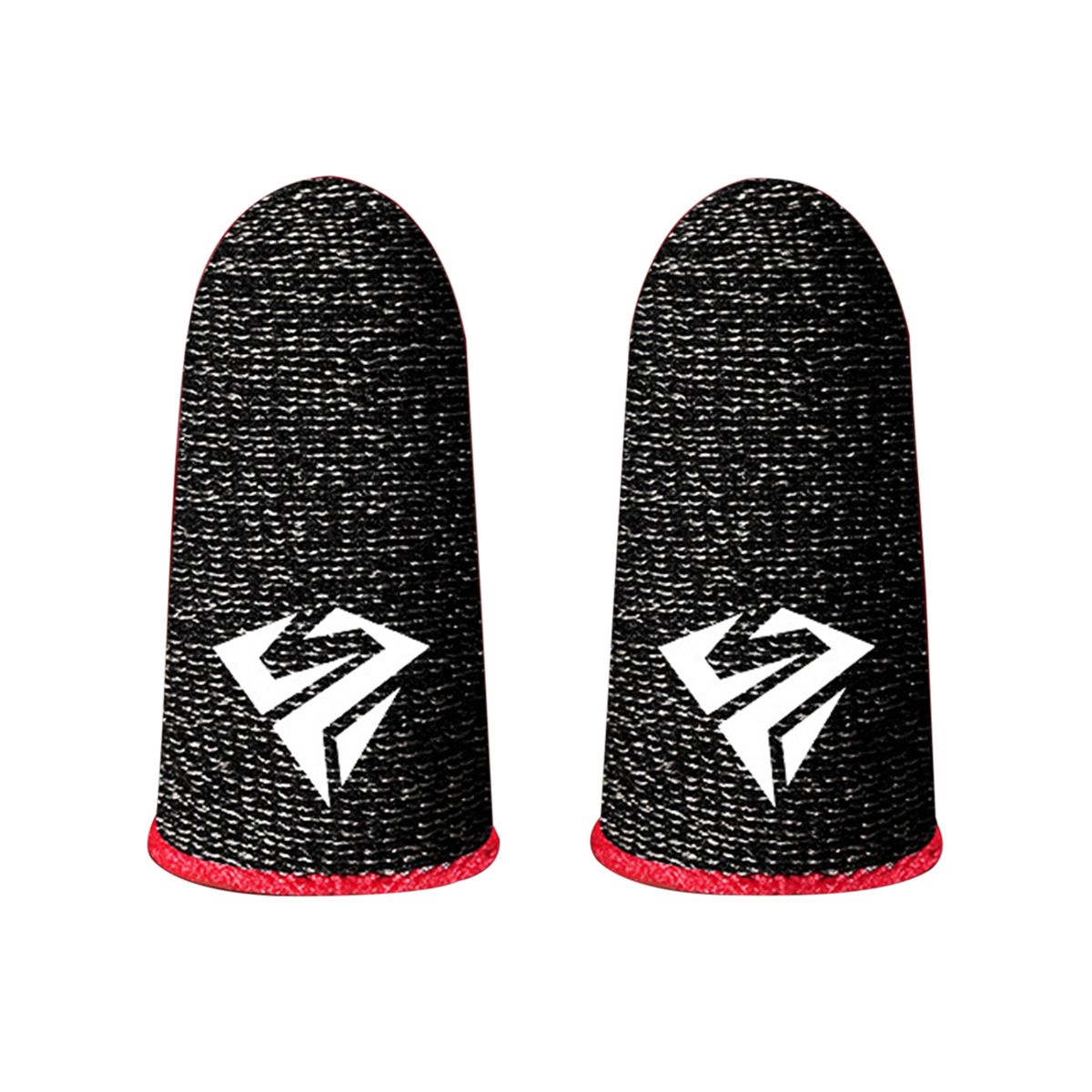 Gaming Finger Sleeves Anti-slip Sweatproof Ultra-thin-Red