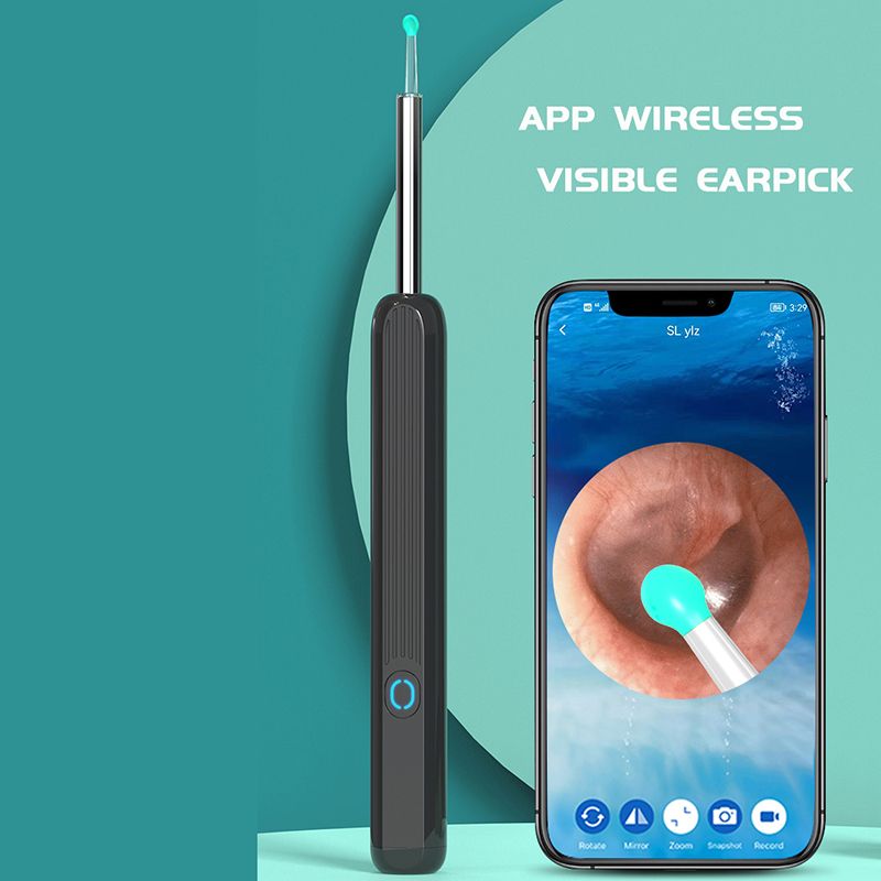 NE3 Ear Cleaner Camera Pen Ear Wax Removal Tool With Camera LED Light Wireless WiFi Otoscope Smart Ear Cleaning Kit Dropshipping