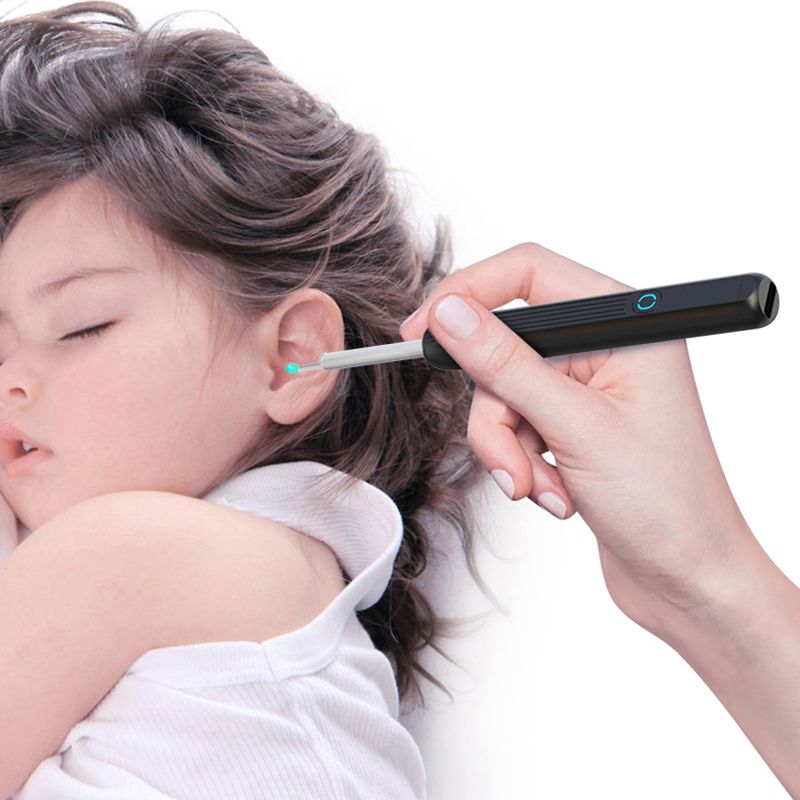 NE3 Ear Cleaner Camera Pen Ear Wax Removal Tool With Camera LED Light Wireless WiFi Otoscope Smart Ear Cleaning Kit Dropshipping