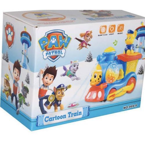 Paw Patrol Cartoon Train For Kids