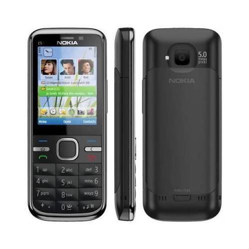C5-00 5MP - Mobile Cell Phone DUAL SIm GPRS WIFI Bluetooth 5MP 3g