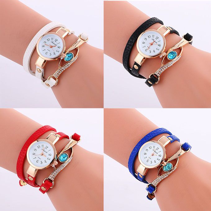 Ladies Bracelet Wristwatch - Brown