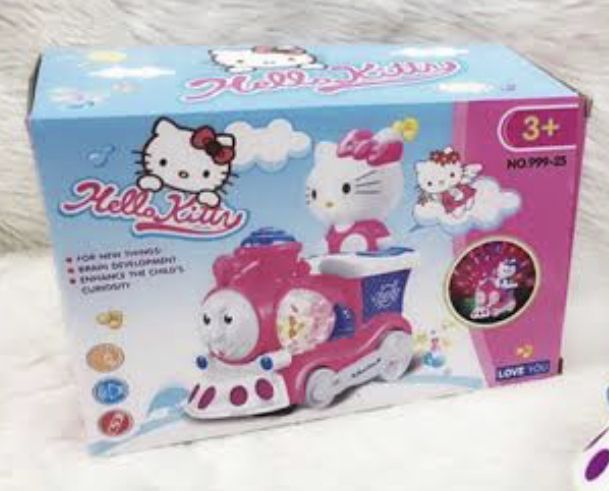 Hello Kitty Cartoon Train For Kids