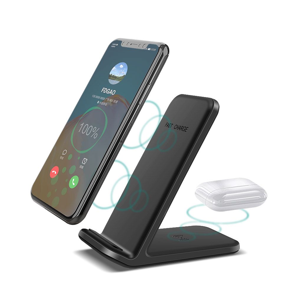 (Phone And Earphone)3 In 1 Wireless Charger For IPhone 12 11 XS XR X 8 Airpods Pro IWatch 6 SE 5 4 3 15W Fast QI Charging Stand For Samsung S20 S10 GRE
