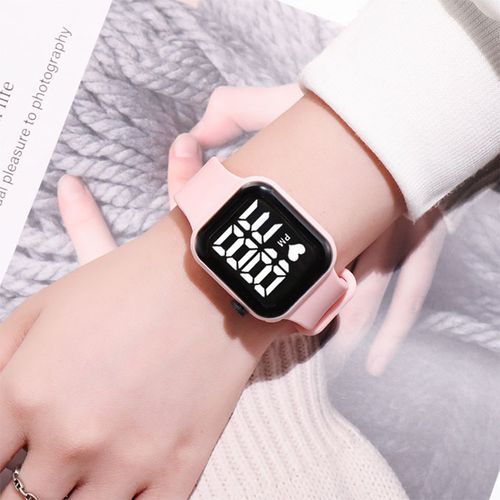 Silicon Luminous Led Wristwatch