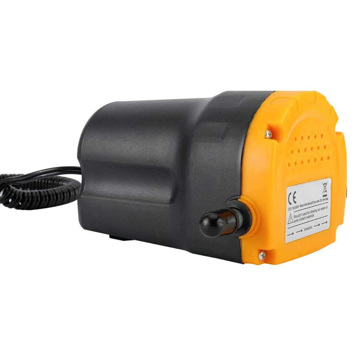 12V 60W Oil Change Pump Extractor Oil/Diesel Fluid Pump Transfer with Tubes Truck Rv Boat ATV