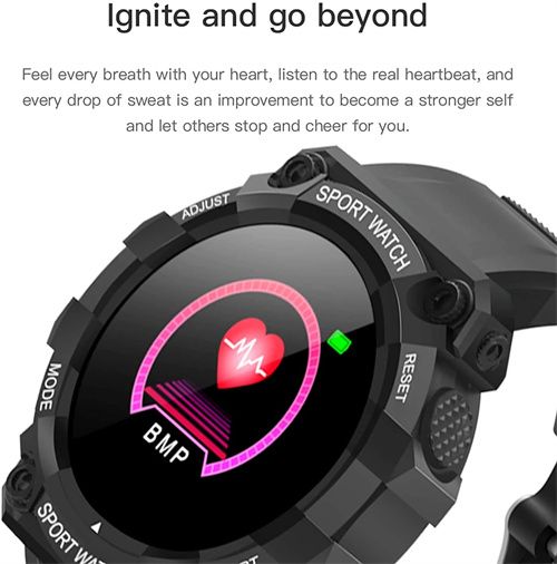 Bluetooth Smartwatch Touch Smart Bracelet Fitness
