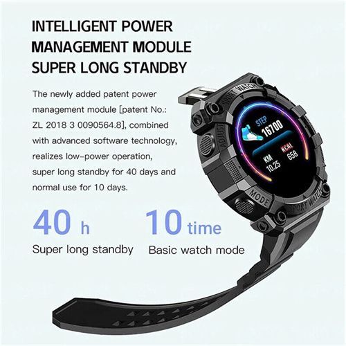 Bluetooth Smartwatch Touch Smart Bracelet Fitness