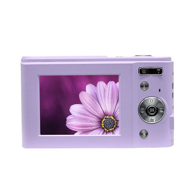 Portable Recorder Selfie Camera 36MP 16X Digital Purple