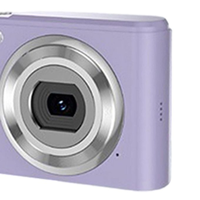 Portable Recorder Selfie Camera 36MP 16X Digital Purple