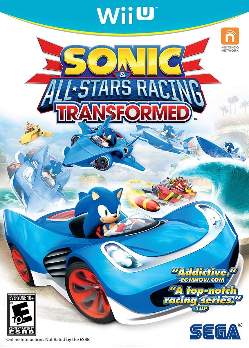 Sonic All-Stars Racing Transformed - Nintendo Wii U (pal)