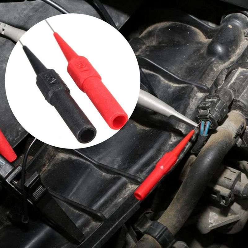 2Pcs Insulated Non-destructive Piercing Needle Multimeter