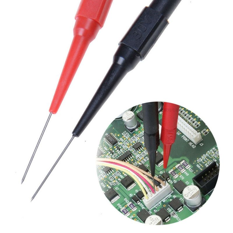 2Pcs Insulated Non-destructive Piercing Needle Multimeter