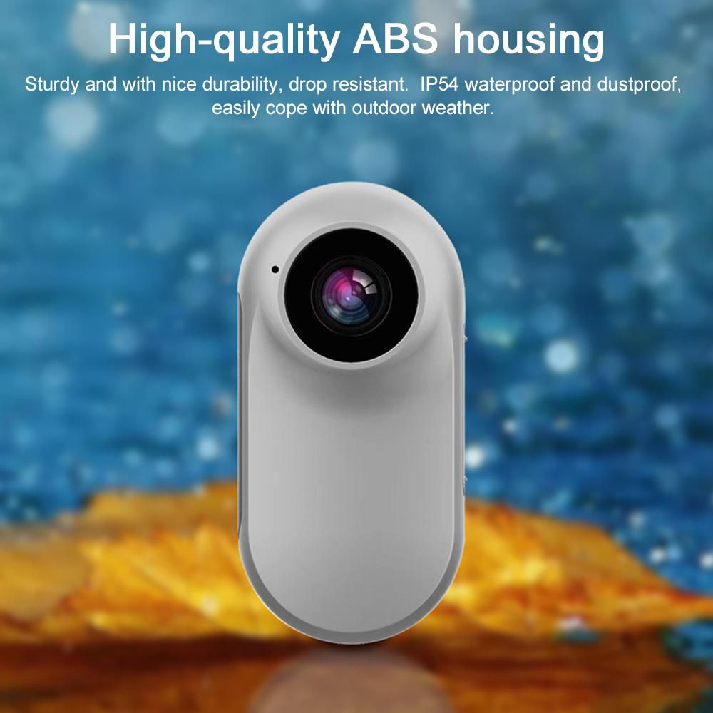 1080P Sport Camera Portable Action Camera High Clear Recorder Camera Waterproof with Screen Support Photo/Video/Playback Loop Recording for Mountaineering Skiing Cycling Skydiving Outdoor Activities