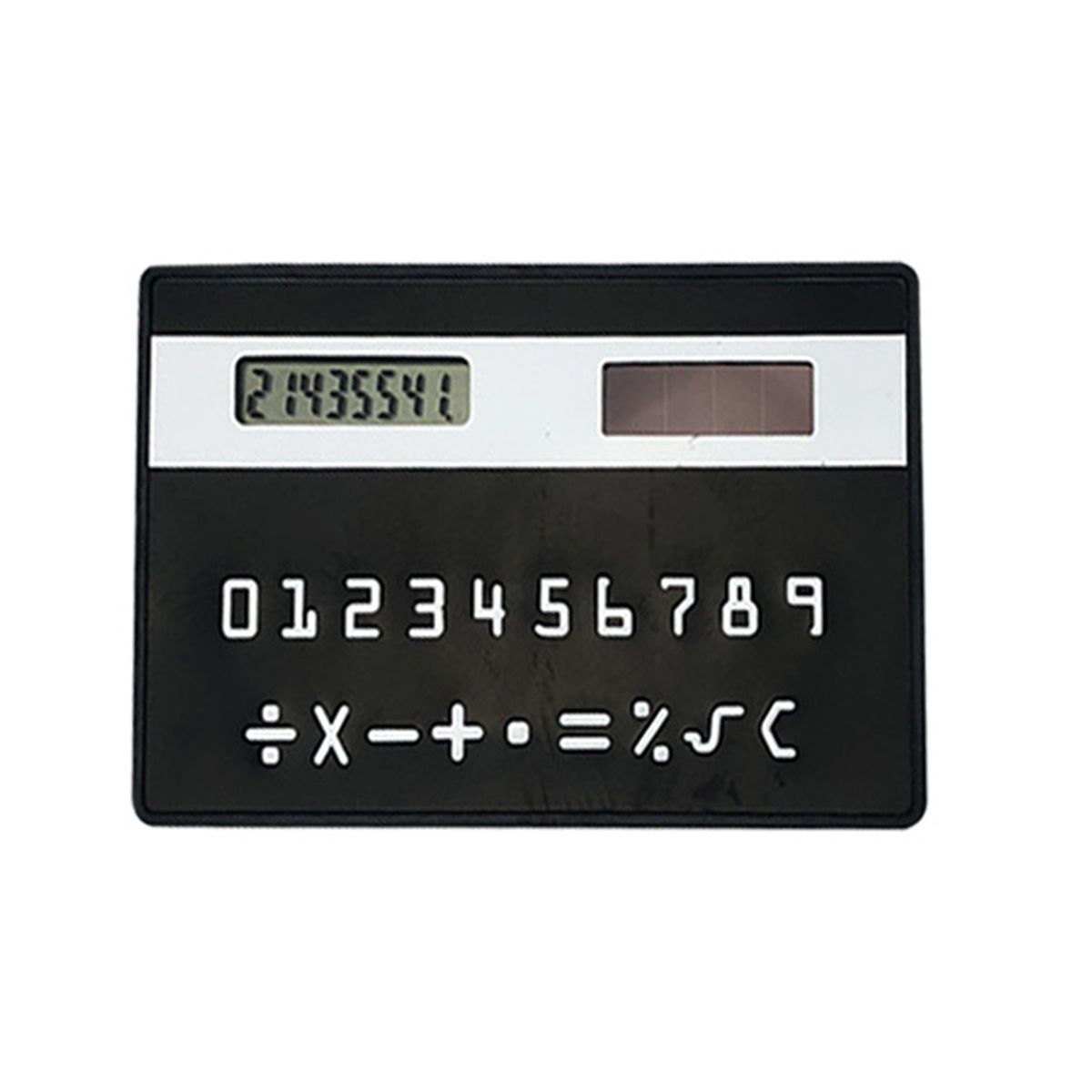 Student Calculator Creative High Accuracy Solar-Black