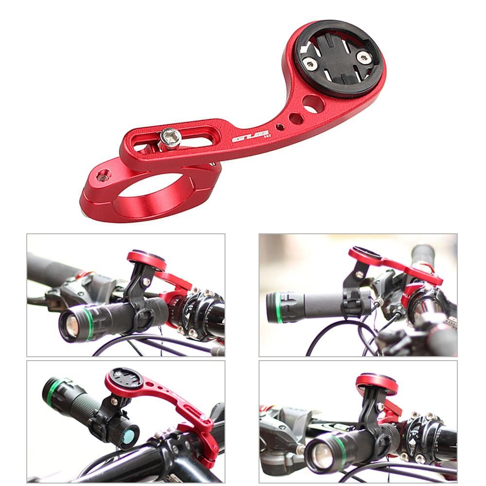 GUB Handlebar Extender Kit Bike Computer Mount for Garmin Bryton Cateye with Flashlight Holder Bracket Sport Camera Mount