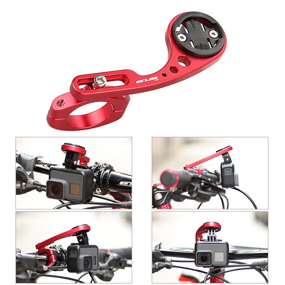 GUB Handlebar Extender Kit Bike Computer Mount for Garmin Bryton Cateye with Flashlight Holder Bracket Sport Camera Mount