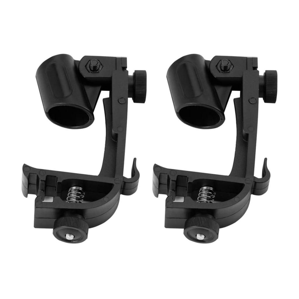 4pcs Anti Microphone Drum Mount Microphone Mic Clamps