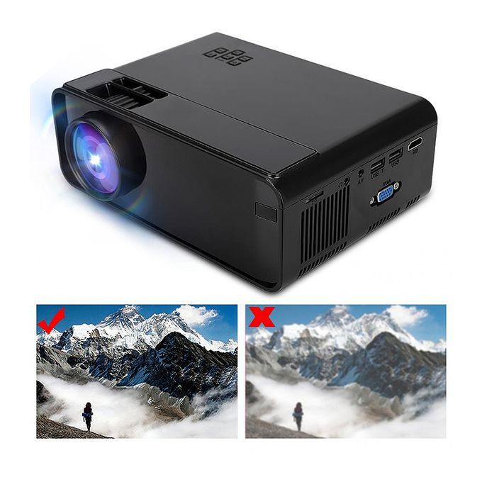 W13 LED Projector Support 1080P With Android 6.0 System