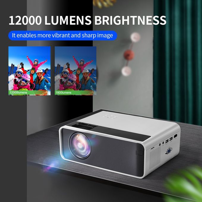 W13 LED Projector Support 1080P With Android 6.0 System