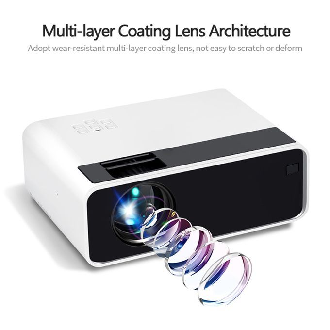 W13 LED Projector Support 1080P With Android 6.0 System