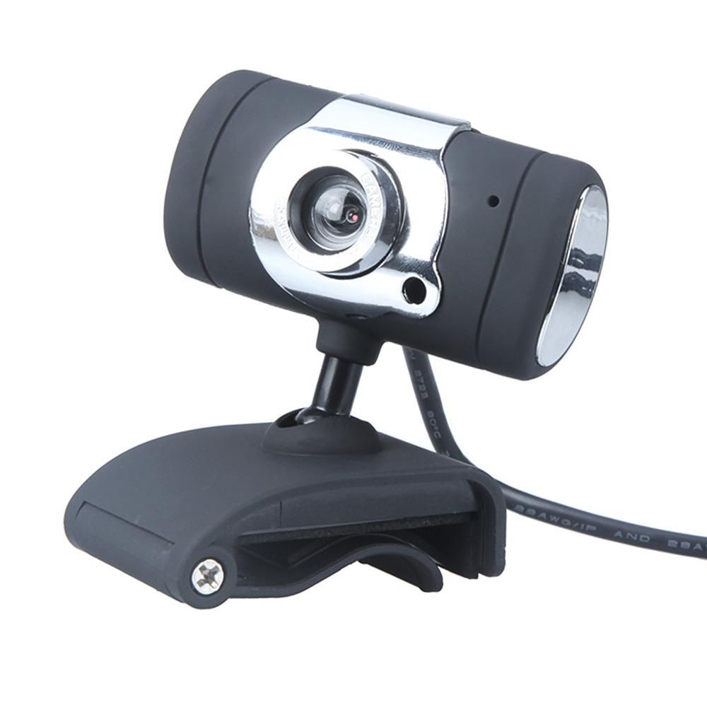 USB 2.0 50.0M HD Webcam Camera Web Cam with Microphone MIC for Computer PC Laptop Black