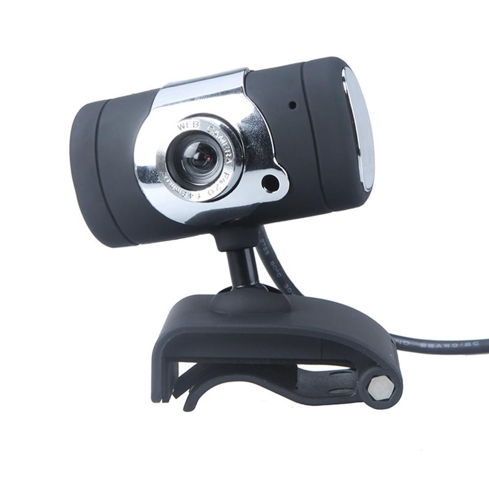 USB 2.0 50.0M HD Webcam Camera Web Cam with Microphone MIC for Computer PC Laptop Black