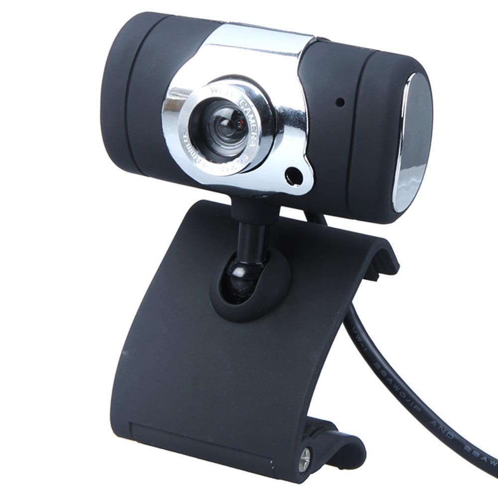 USB 2.0 50.0M HD Webcam Camera Web Cam with Microphone MIC for Computer PC Laptop Black