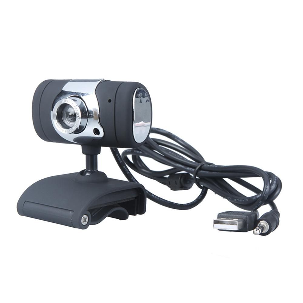 USB 2.0 50.0M HD Webcam Camera Web Cam with Microphone MIC for Computer PC Laptop Black
