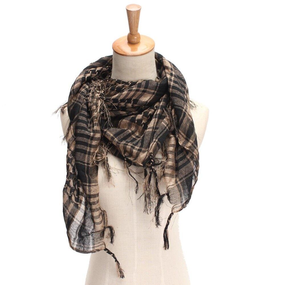 Lightweight Women Men Unisex Arab Shemagh Keffiyeh Scarf Shawl Wrap Hot Pink HOT Camel