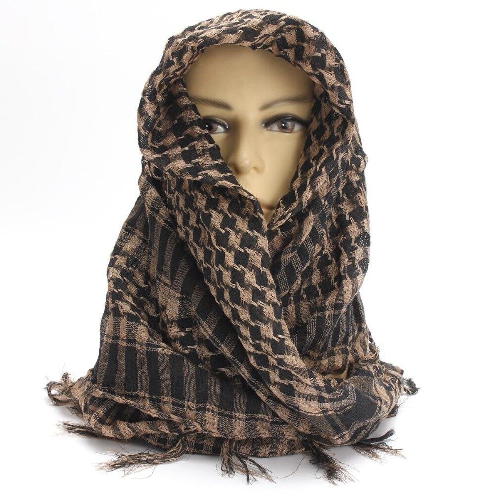 Lightweight Women Men Unisex Arab Shemagh Keffiyeh Scarf Shawl Wrap Hot Pink HOT Camel