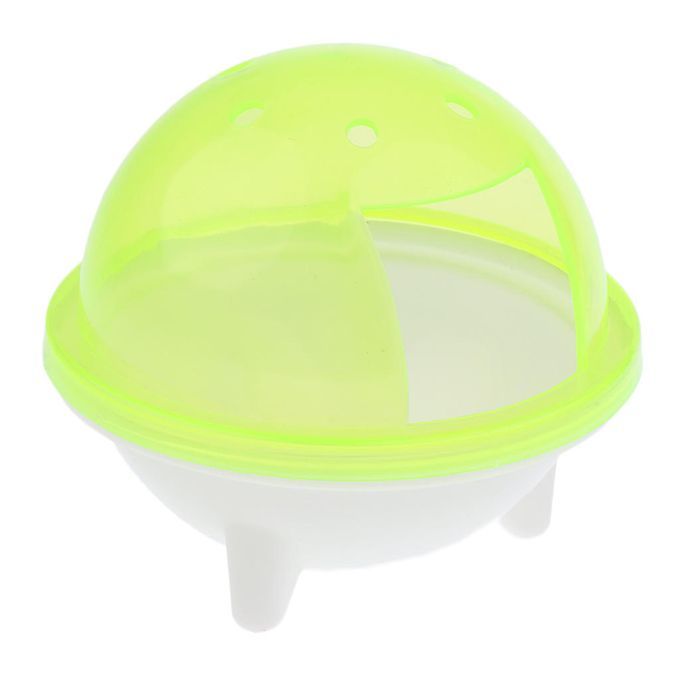 Shape Hamster Mouse Gerbille Pet Bathroom Cage Box Bath Yellow