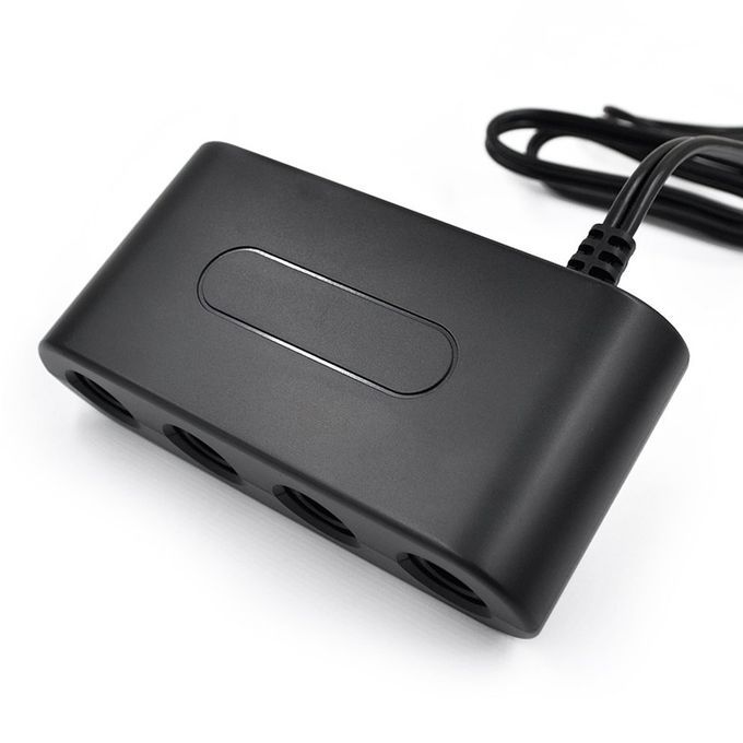 3 In 1 Portable Gamepad Game Handle  Ontroller  Onverter Box G  To WIIU-Black