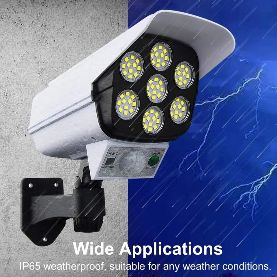 Solar Motion Sensor Outdoor Security Light