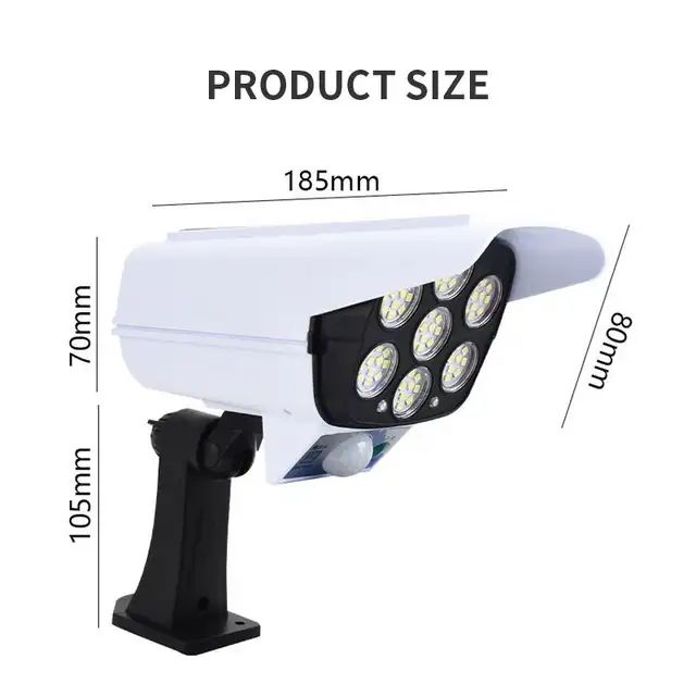 Solar Motion Sensor Outdoor Security Light