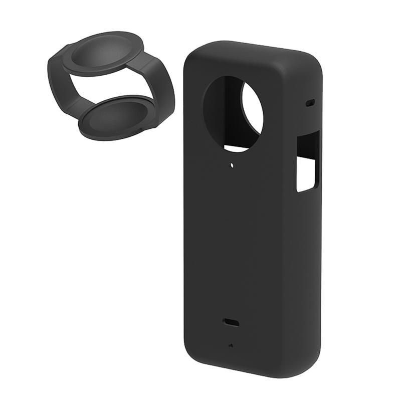 Action Camera Protective Shell Waterproof Camera Protective Case Panoramic Camera Protector for X3-Black