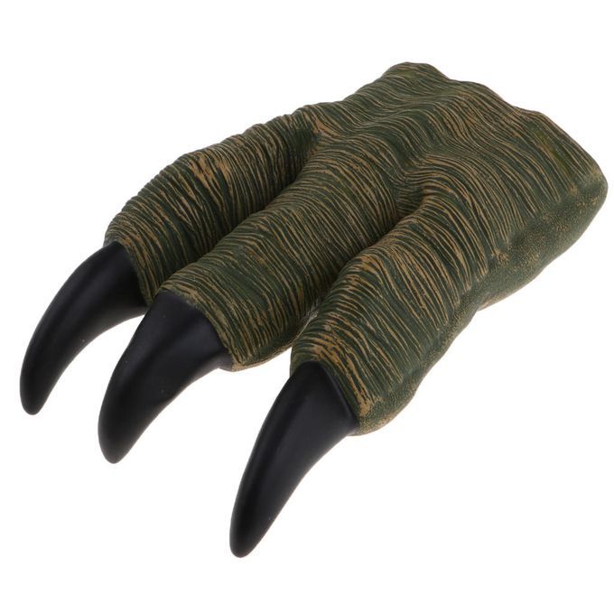 Vinyl Dinosaur T- REX Costume Glove Fantasia Kids Cosplay Fancy Party