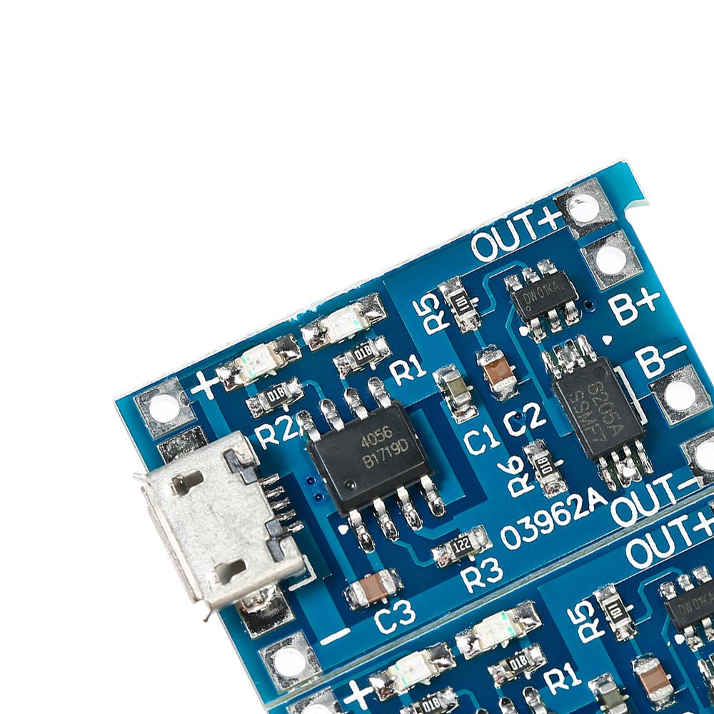 5pcs Charger Module Micro USB 18650 Lithium Battery Charging
