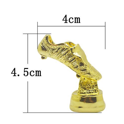 Model La Liga World Football Metal Trophy Gloves Keychain