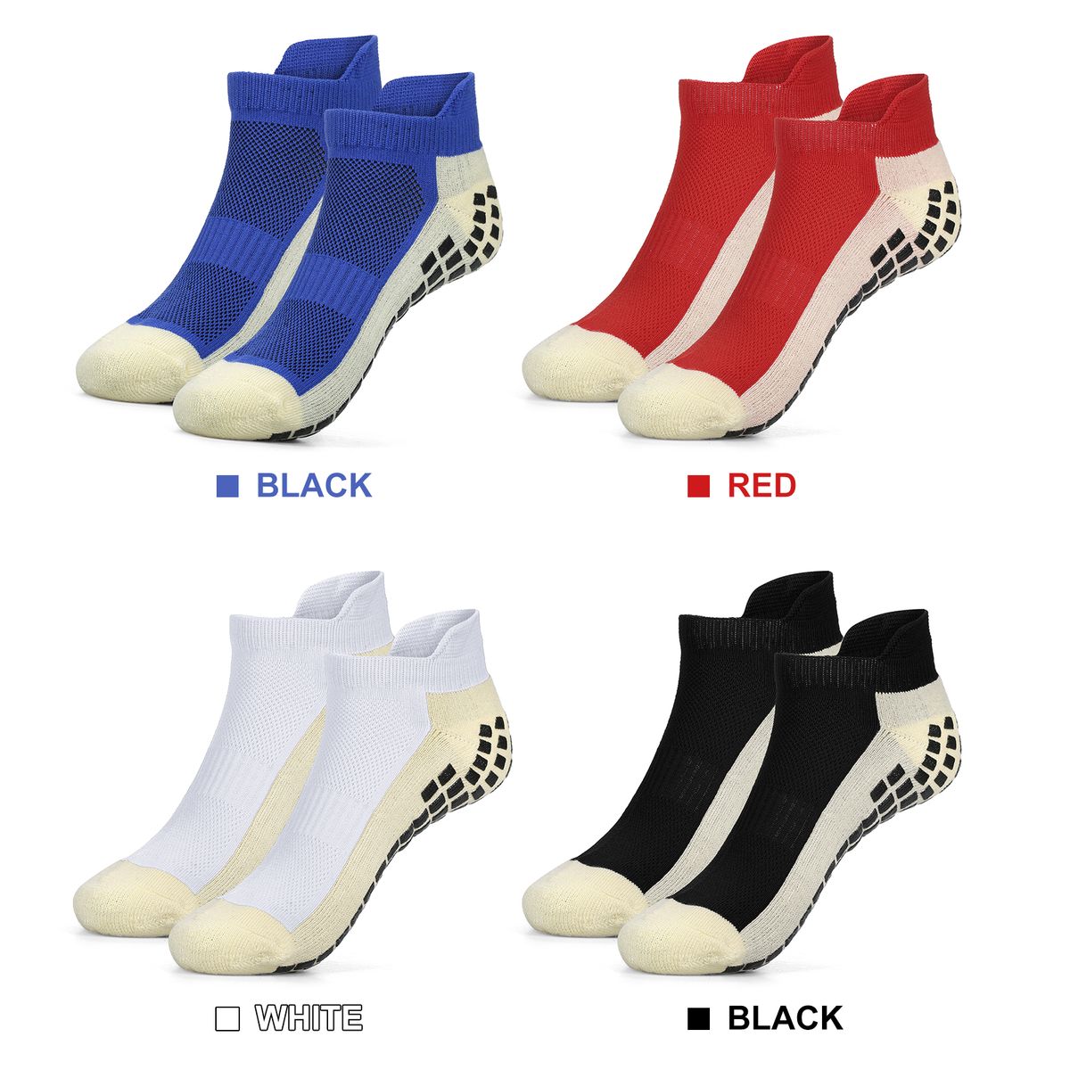 Breathable Soccer Socks Anti-slip Athletic Ankle Socks