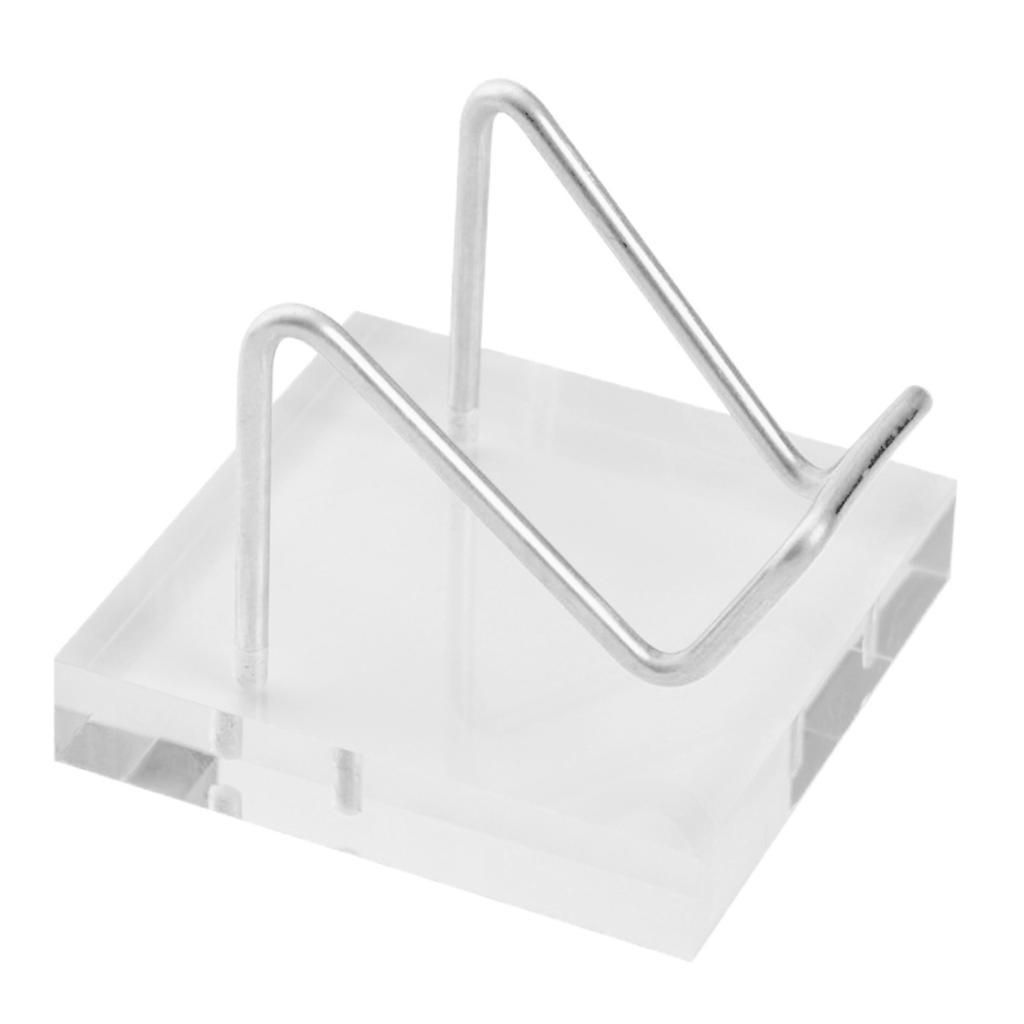 Display Stand Mineral Rock Crystal Ball Agate Acrylic Stand 10pcs