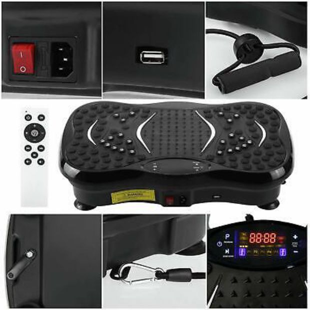 Whole Body Exercise Vibrating Platform Massager, Reduces Fat & Increase Blood Circulation