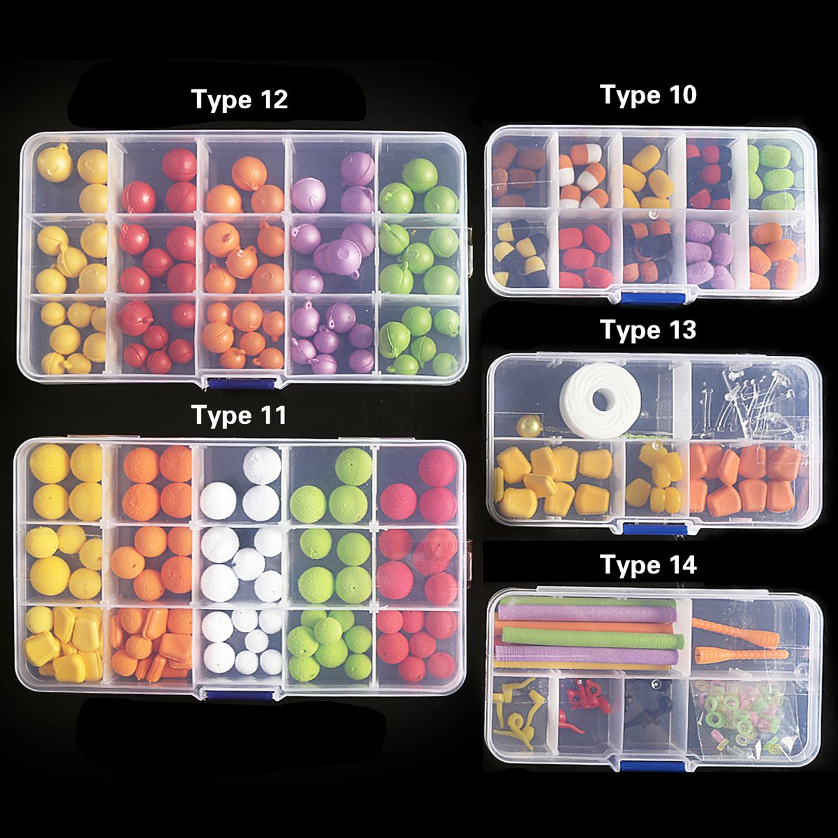 87pcs Carp Fishing Tackle Set Fishing Floating Sticks