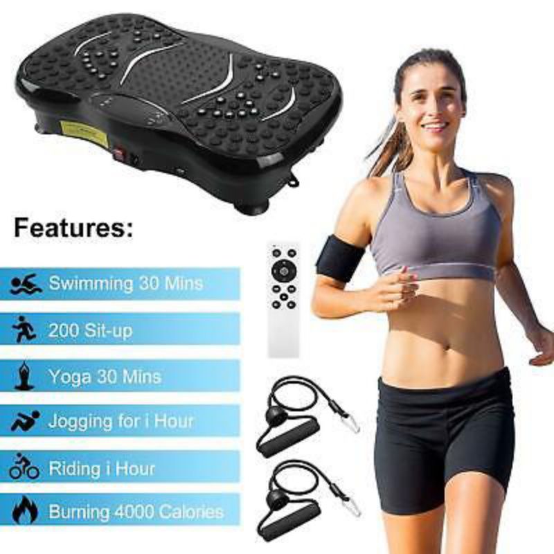 Ultra Slim Vibration Full Body Massager With Blood Circulation, Muscle Of You Feet, Ankle & Calves Calories Burner, Cardiovascular.