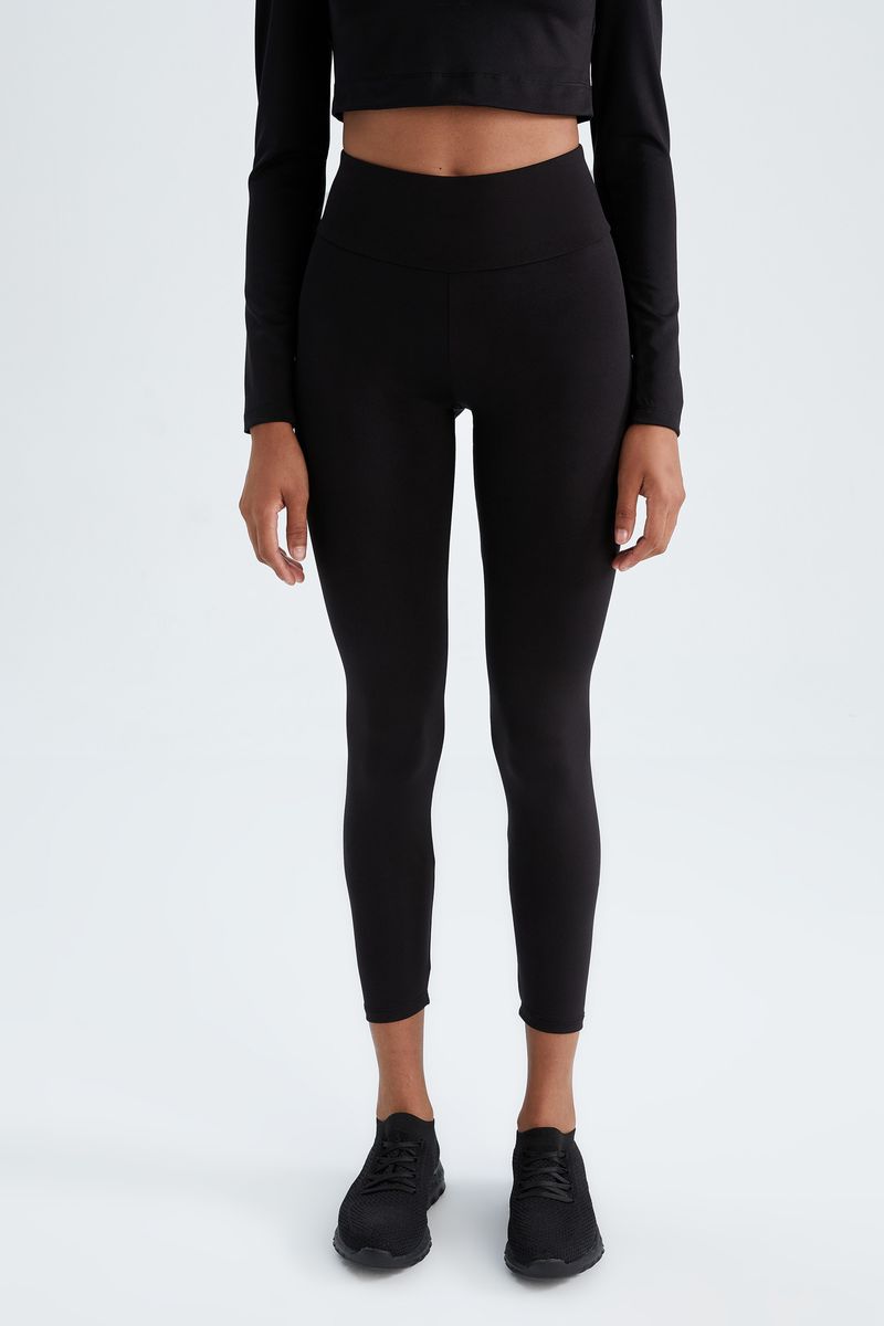 Woman - Legging Fit Leggings-Black