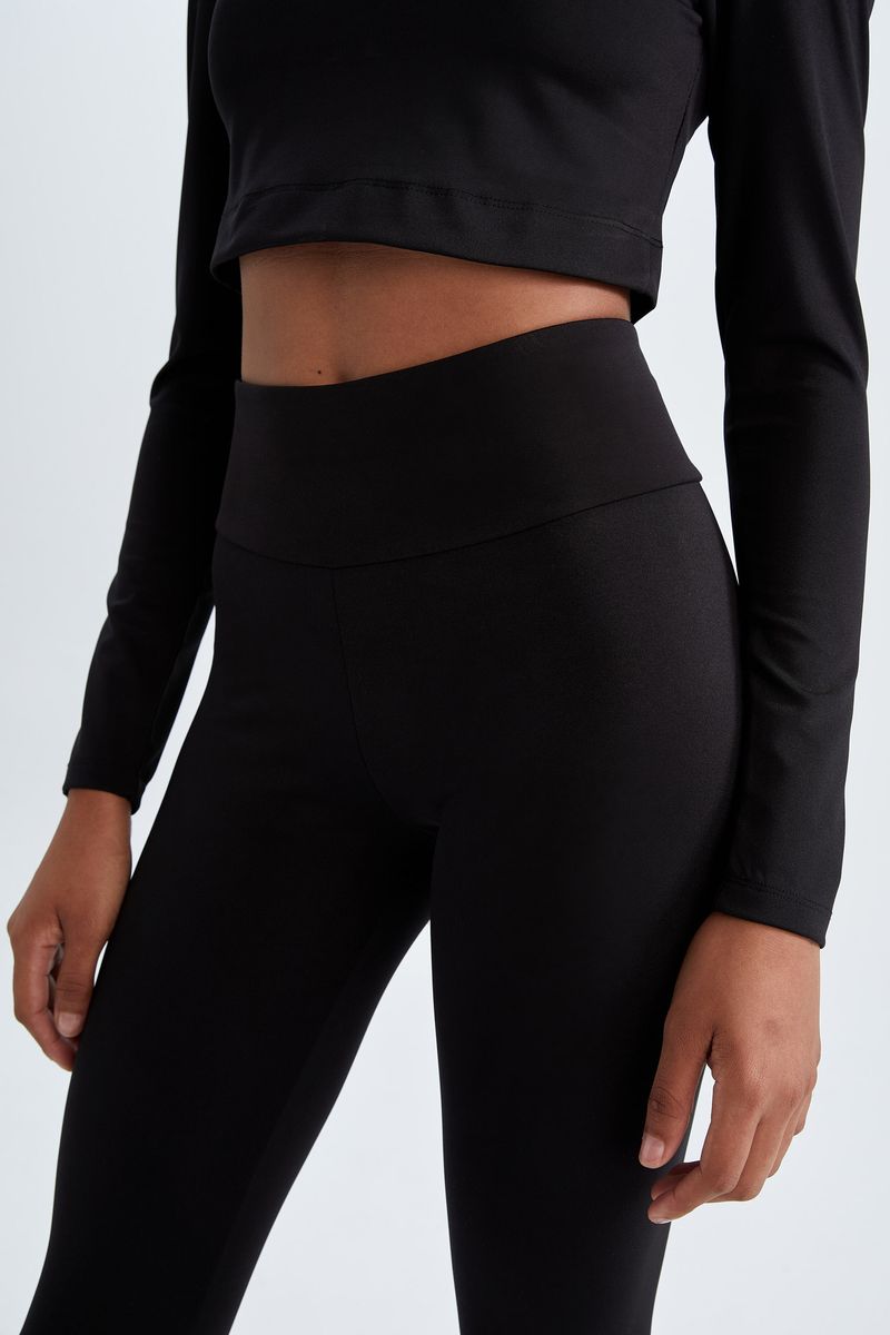 Woman - Legging Fit Leggings-Black