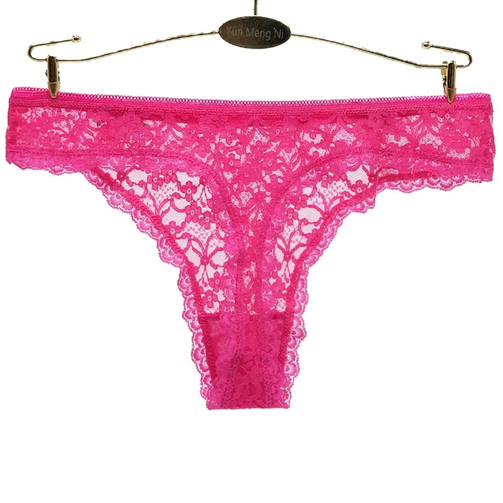 P06 G-String Thong Ladies Lace Panties-6 In 1